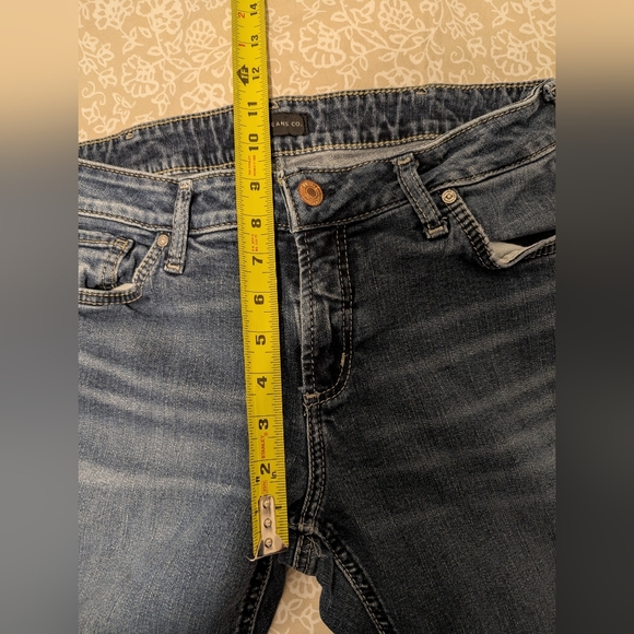 Silver Boyfriend Jeans 33x29 - Picture 10 of 13